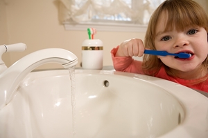 Learning to brush teeth doesn't have to be drudgery for kids